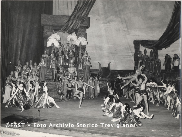 Venezia, rappresentazione dell'Aida al Teatro La Fenice